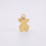 Dije Oso 0.3gr / 1/2 in / Oro Amarillo 18K *