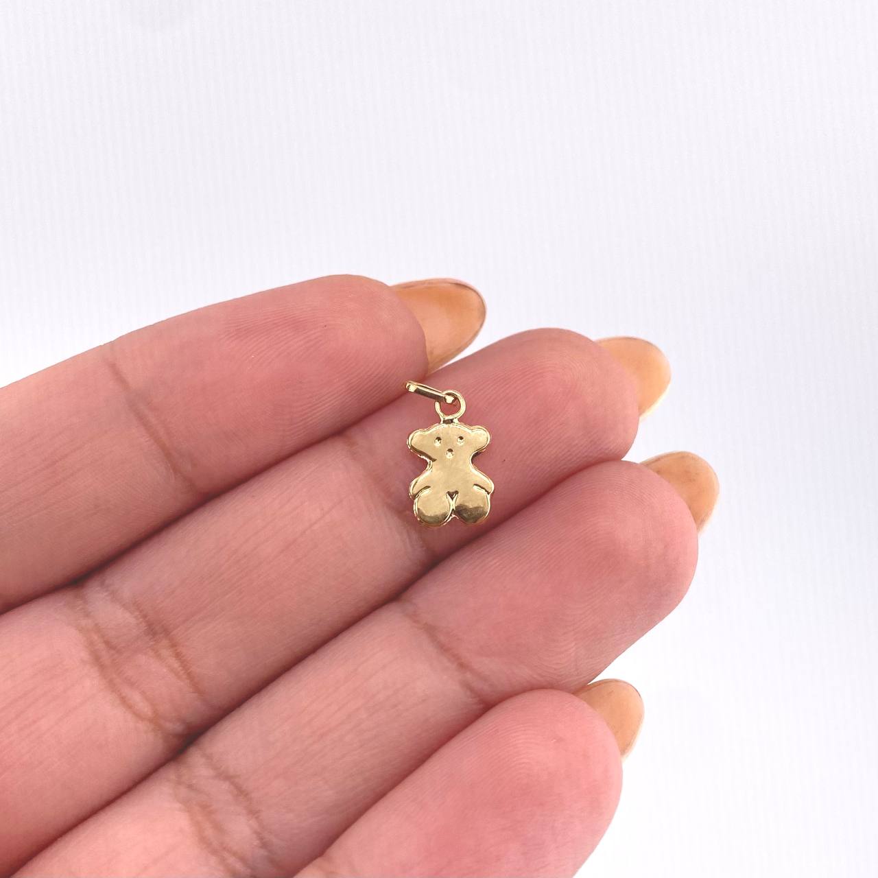 Dije Oso 0.3gr / 1/2 in / Oro Amarillo 18K