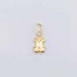Dije Oso 0.2gr / 1/2 in / Oro Amarillo 18K *