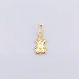 Dije Oso 0.15gr / 1/2 in / Oro Amarillo 18K