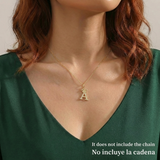 Dije Corona Letra A 1.8g / 1 in Oro Amarillo 18K