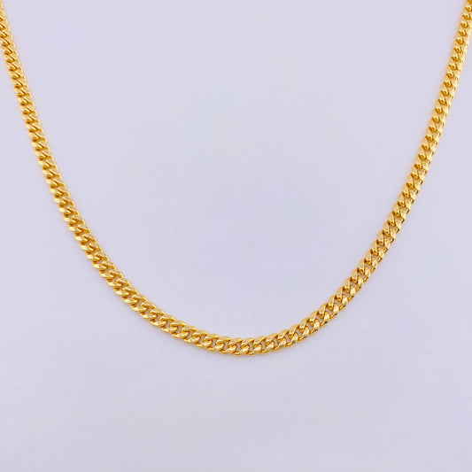 Cuban Links 8.5gr / 23 1/2 in / 3.75mm Yellow Gold +1 18K