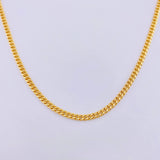 Cuban Links 8.5gr / 23 1/2 in / 3.75mm Yellow Gold +1 18K