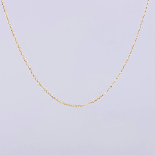 Bismark Chain 1.95 g / 17 3/4 in / 1.9 mm 18K Yellow Gold