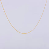 Cadena China 1.8gr / 17 3/4 in / 1.25mm Oro Amarillo +1 18K ©