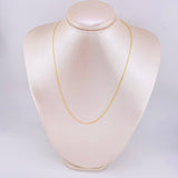 Cadena China 1.8gr / 17 3/4 in / 1.25mm Oro Amarillo +1 18K ©