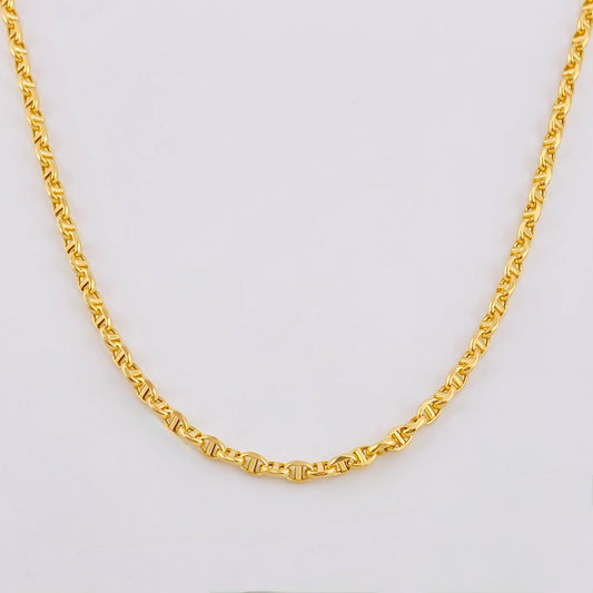 Cadena Marinera 11.65g / 24 in / 3.9mm Oro Amarillo 18K