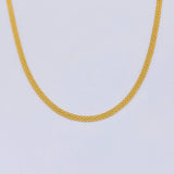 Cadena China 5.15gr / 17 3/4 in / 3.1mm Oro Amarillo +1 18K *