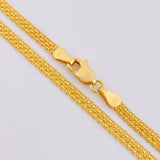 Cadena China 5.15gr / 17 3/4 in / 3.1mm Oro Amarillo +1 18K ©