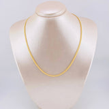 Cadena China 5.15gr / 17 3/4 in / 3.1mm Oro Amarillo +1 18K *
