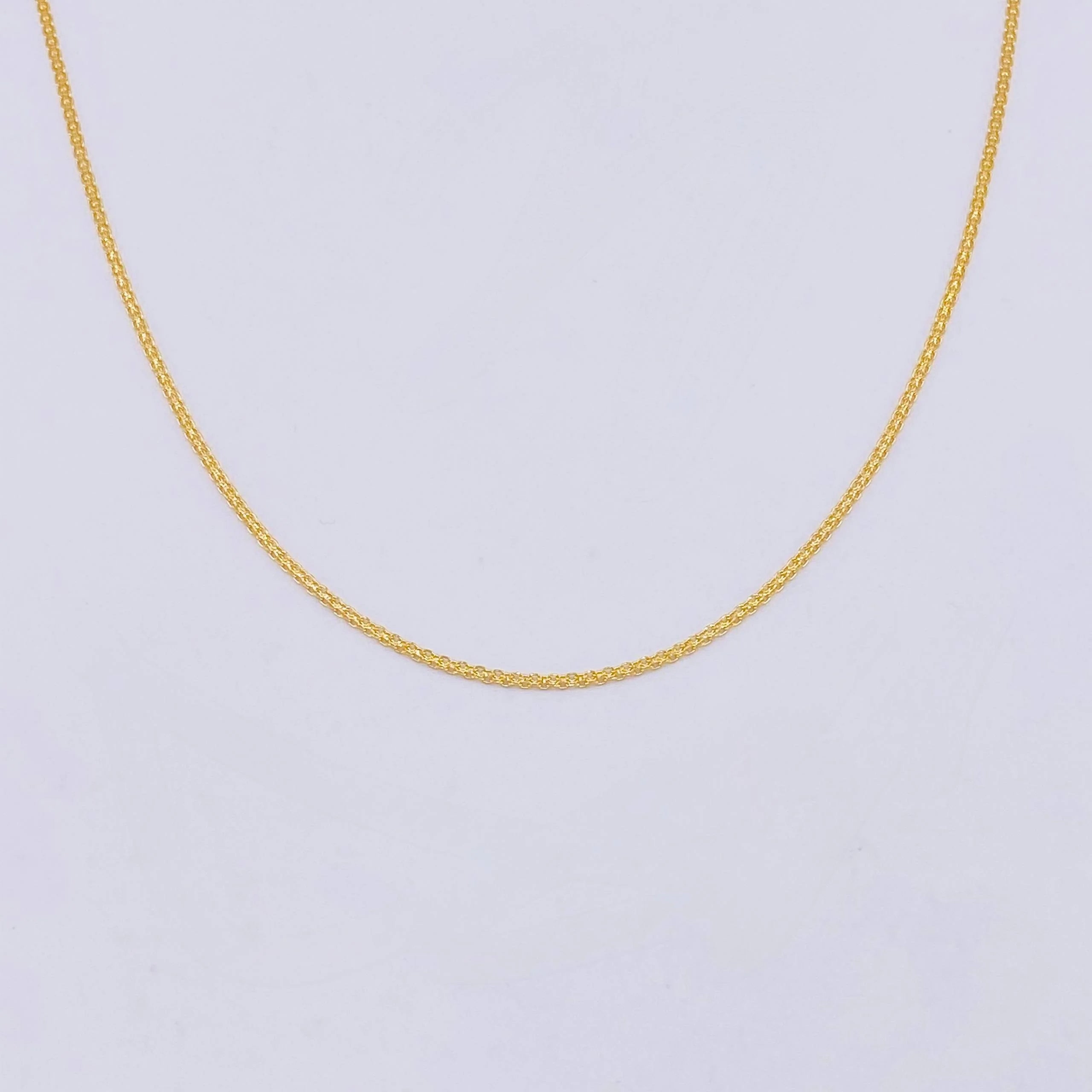 Cadena China 1.75g / 20 in / 1.05mm Oro Amarillo 18K