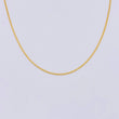 Cadena China 2.5gr / 17 3/4 in / 1.5mm Oro Amarillo +1 18K