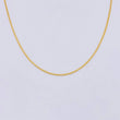 Cadena China 2g / 24 in / 1.05mm Oro Amarillo 18K