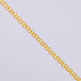 Cadena China 2.45gr / 17 3/4 in / 1.5mm Oro Amarillo +1 18K
