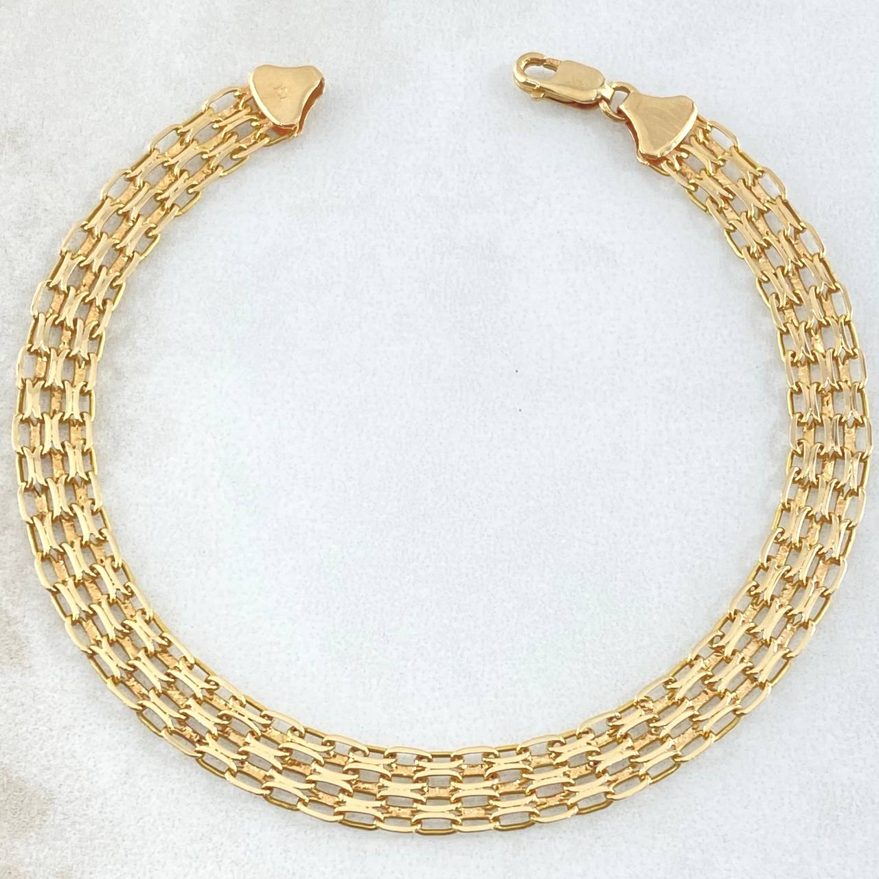 Bismark Bracelet 4.6gr / 7.1in / 18K Yellow Gold +1