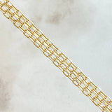 Bismark Bracelet 4.6gr / 7.1in / 18K Yellow Gold +1