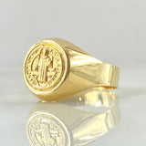 San Benito Ring 2.4gr / Size 11 1/2 / 18K Yellow Gold *