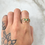 Infinity Bow Ring 3.8gr / Size 7 / 18K Yellow Gold *