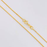 Set Cadena Veneciana + Dije Recuadro Tupido Esmeralda 162qts 16pts Diamante / 4.35g / 16 in Oro Amarillo 18K