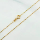 Military Chain 3.85 g / 23 3/4 in / 1.2 mm Yellow Gold 18K