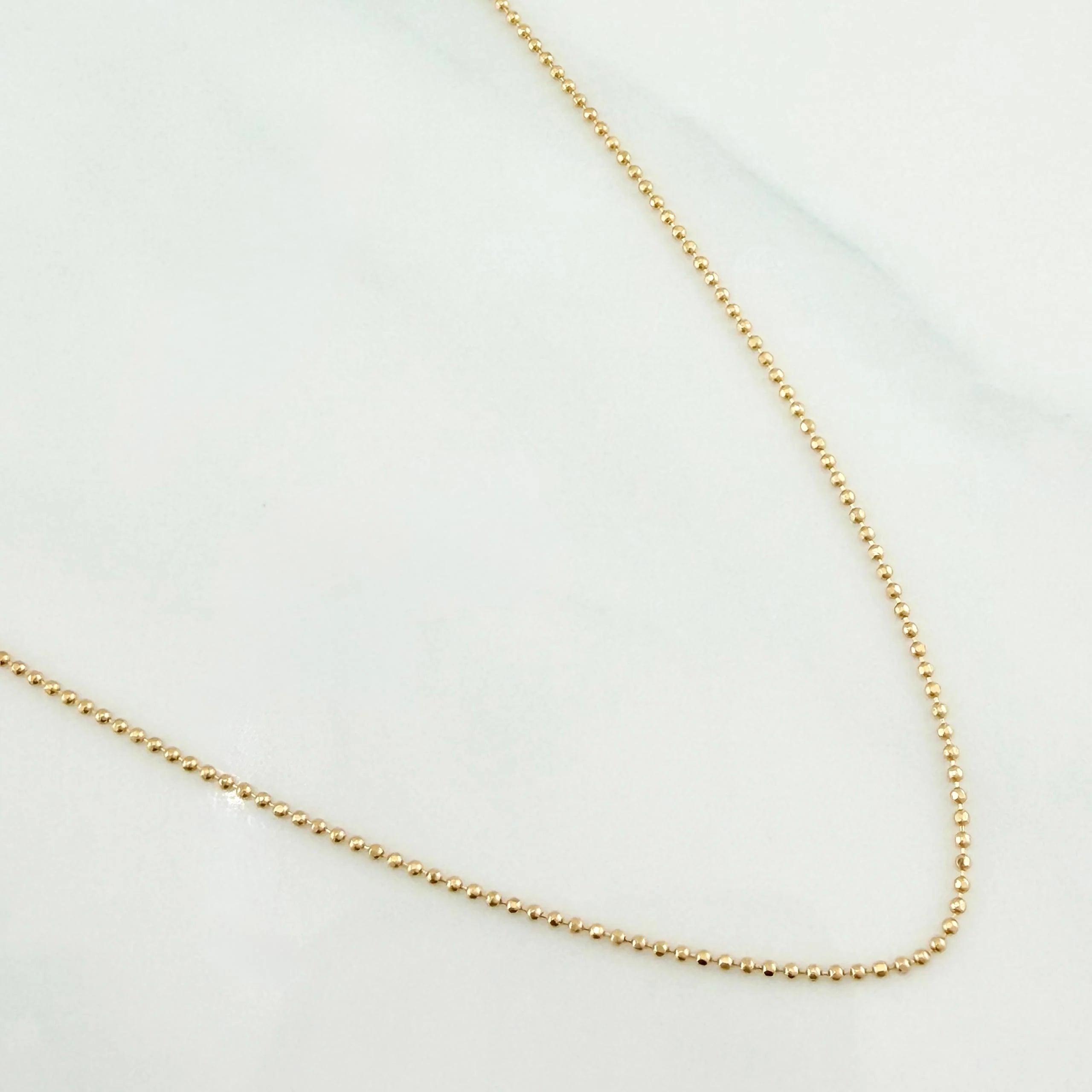 Military Chain 2.05g / 18 in / 0.95mm Yellow Gold 18K