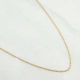 Military Chain 2.05g / 18 in / 0.95mm Yellow Gold 18K