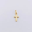 Pendant Cross 0.2g / 1/2 in Yellow Gold 18K