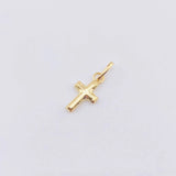 Plain Cross Pendant 0.2 g / 1/2 in 18K Yellow Gold