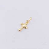 Pendant Cross 0.2g / 1/2 in Yellow Gold 18K
