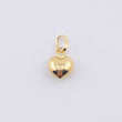 Pendant Heart 0.3gr / 1/2 in / Yellow Gold 18K *