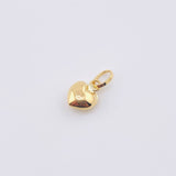 Pendant Heart 0.3gr / 1/2 in / Yellow Gold 18K *