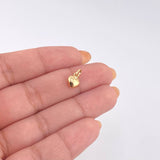 Pendant Heart 0.3gr / 1/2 in / Yellow Gold 18K *