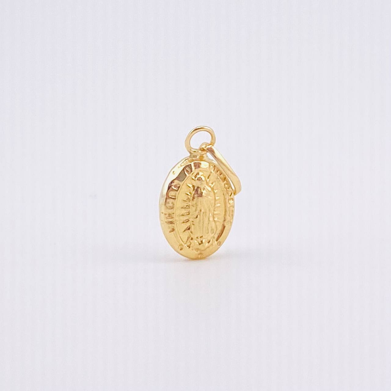 Dije Virgen Guadalupe 0.25gr / 1/2 in / Oro Amarillo 18K