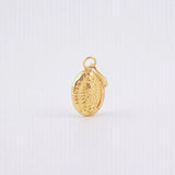 Pendant Virgin of Guadalupe 0.45 g / 3/4 in 18K Yellow Gold