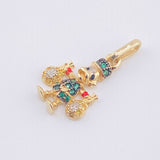 Duck Money Bag Pendant 1.6gr / 1 in / 18K Yellow Gold *