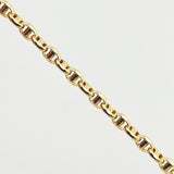 Flat Mariner Bracelet Volga 3.65gr / 7 3/4 in / 3.7mm Yellow Gold +3 18K *