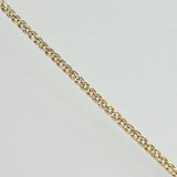 Tobillera Garibaldi 3.25gr / 9 3/4 in / 3.7mm Oro Amarillo +3 18K