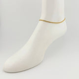 Tobillera Garibaldi 3.25gr / 9 3/4 in / 3.7mm Oro Amarillo +3 18K