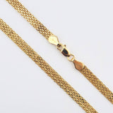 Cadena China 6.3gr / 23 1/2 in / 4.6mm Oro Amarillo +1 18K *