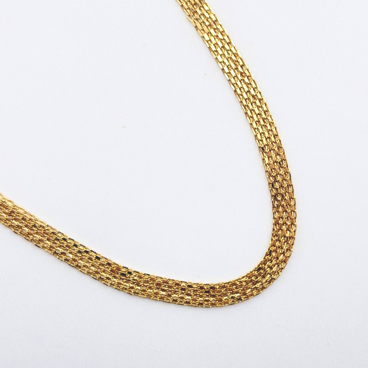 Cadena China 6.3gr / 23 1/2 in / 4.6mm Oro Amarillo +1 18K *