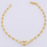 Pulso GC Corazon 2g / 6 3/4 in / 3.1mm Oro Amarillo 18K