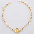 Gc Bracelet Charm Drum Fe 2.35 g / 6 1/2 in / 3.2 mm Yellow Gold 18K