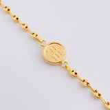 Gc Bracelet Charm Drum Fe 2.35 g / 6 1/2 in / 3.2 mm Yellow Gold 18K
