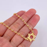 Pulso Gc  Herraje Estrella De David 2.75 g / 6 3/4 in / 3.2 mm Oro Amarillo 18K