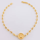 Bracelet Gc  Charm Tambor Corona 2.8 g / 7 1/4 in / 3.2 mm Yellow Gold 18K