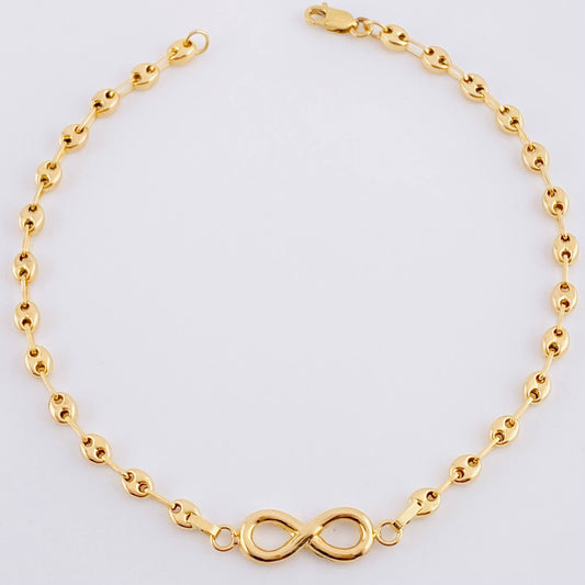 Pulso Gc  Herraje Infinito 2.35 g / 6 1/2 in / 3.2 mm Oro Amarillo 18K
