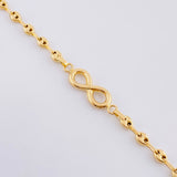 Bracelet Gc Charm Infinito 2.65 g / 7 1/2 in / 3.2 mm Yellow Gold 18K
