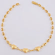 Pulso Gc Herraje Trio Corazon 2.6 g / 7 1/2 in / 3.2 mm Oro Amarillo 18K