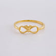 Anillo Moño Infinito 1.3 g / T6 Oro Amarillo 18K