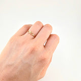 Anillo Moño Infinito 1.15 g / T5 Oro Amarillo 18K